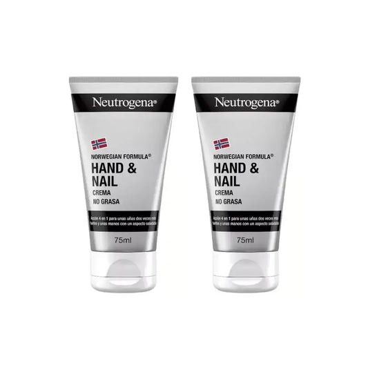 Neutrogena Hand & Nagel Creme, Reparatur & Stärkung, 2X75 Ml