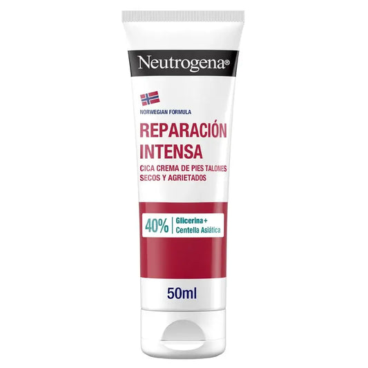 Neutrogena Rissige Ferse Fußcreme CICA, 50 ml