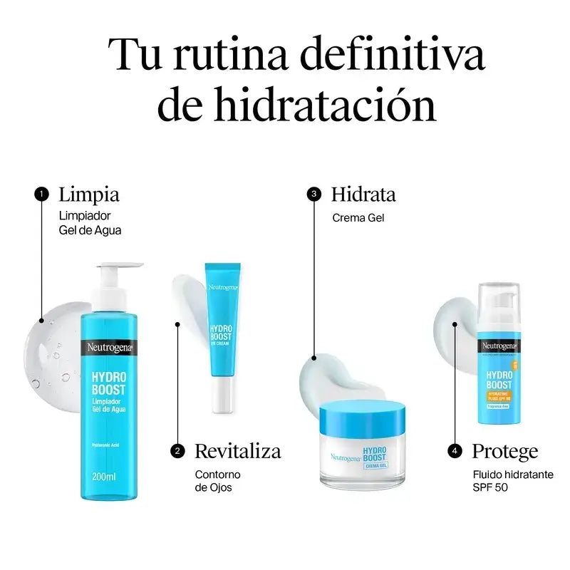 Neutrogena Hydro Boost feuchtigkeitsspendende Gesichts-Gel-Creme, 2X50 Ml