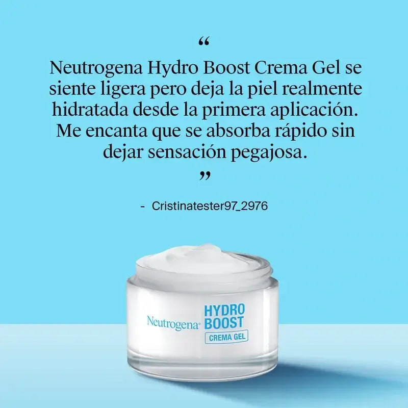 Neutrogena Hydro Boost feuchtigkeitsspendende Gesichts-Gel-Creme, 2X50 Ml