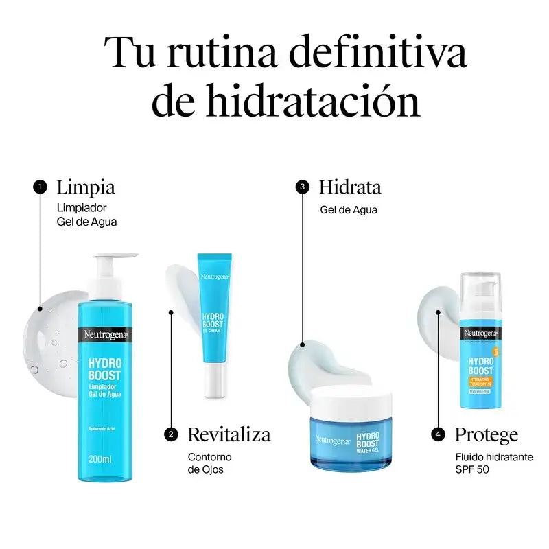 Neutrogena Hydro-Boost-Wasser-Gel-Gesichts-Feuchtigkeitscreme, 2X50 Ml