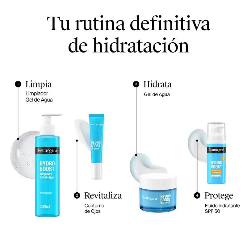 Neutrogena Hydro Boost Wasser Gel Gesichtsfeuchtigkeitscreme Normale & Mischhaut, 50 ml