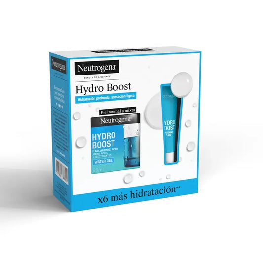 Neutrogena Hydro Boost Pack Wasser Gel Creme 50ml + Augenkontur 15ml