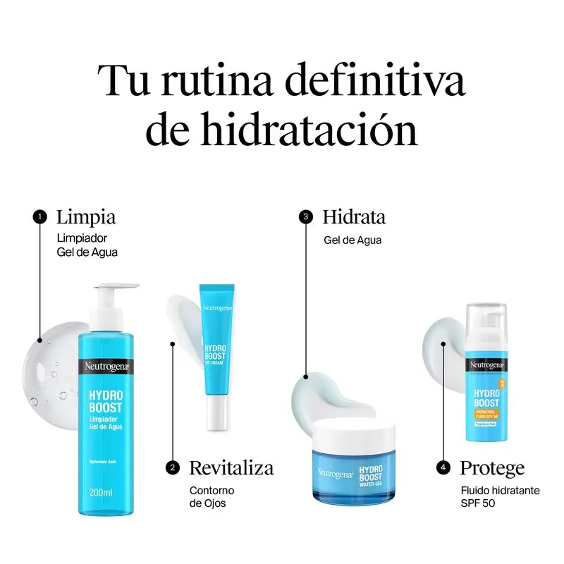 Neutrogena Hydro Boost Pack Wasser Gel Creme 50ml + Augenkontur 15ml