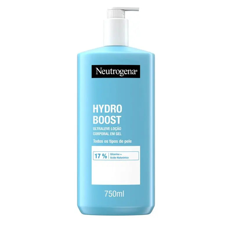 Neutrogena Hydro Boost feuchtigkeitsspendende Gel-Körperlotion, 750ml
