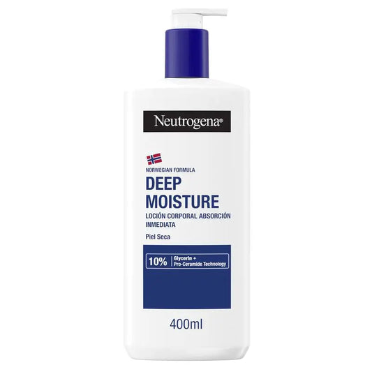Neutrogena Trockene Haut Feuchtigkeitsspendende Körpercreme, 400 ml