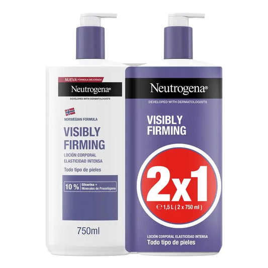 Neutrogena Straffende Körper-Feuchtigkeitspflege Packung, 2x750 ml