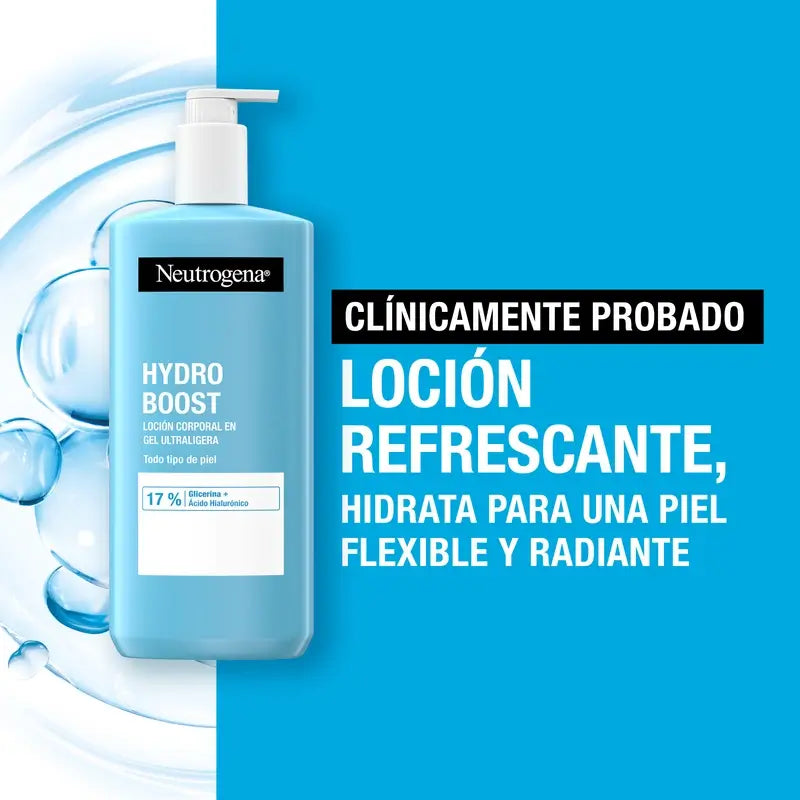 Neutrogena Hydro Boost Ultraleicht Körpercreme Gel, 2x750ml