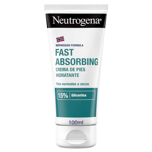 Neutrogena sofortige Absorption feuchtigkeitsspendende Fußcreme, 100ml