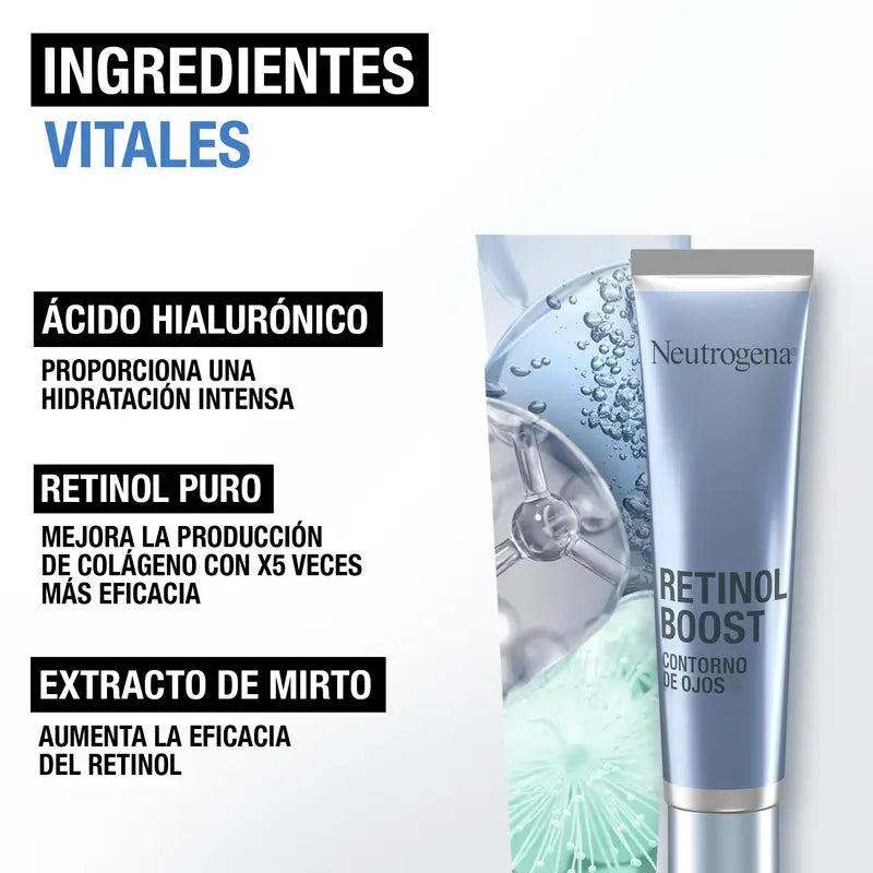 Neutrogena Retinol Boost Anti-Falten Augenkontur-Creme, 15 ml