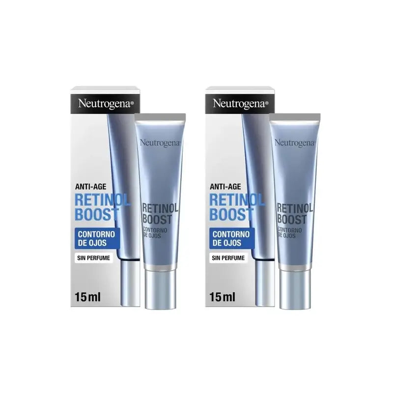 Neutrogena Retinol Boost Anti-Falten Augencreme, 2X15 Ml