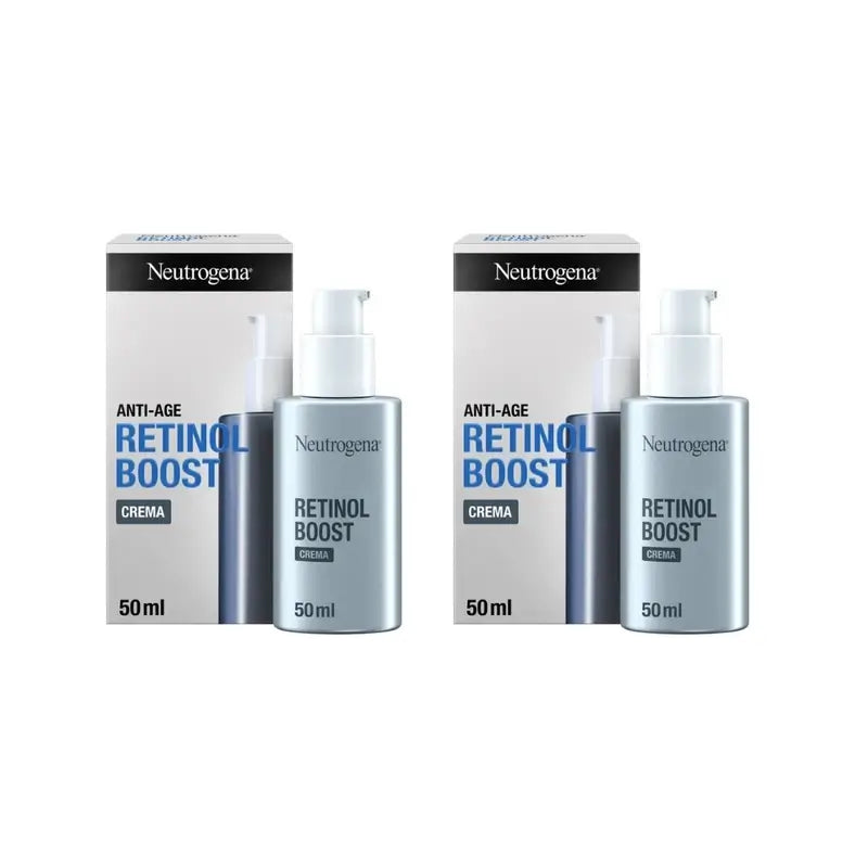 Neutrogena Retinol Boost Anti-Falten-Gesichtsfeuchtigkeitspflege, 2X50 Ml