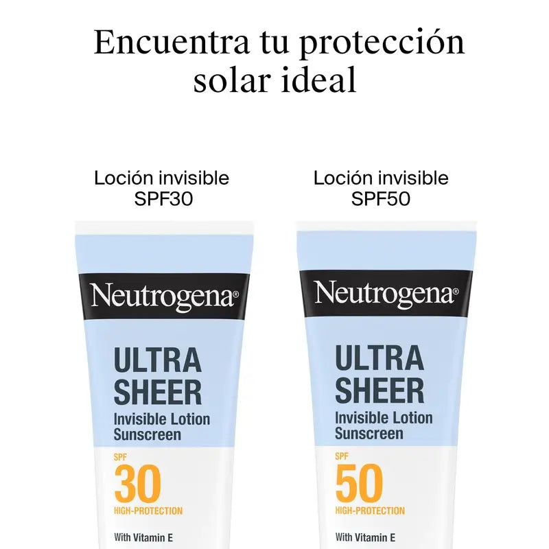 Neutrogena Ultra Sheer unsichtbare feuchtigkeitsspendende Lotion Spf30, 200 ml