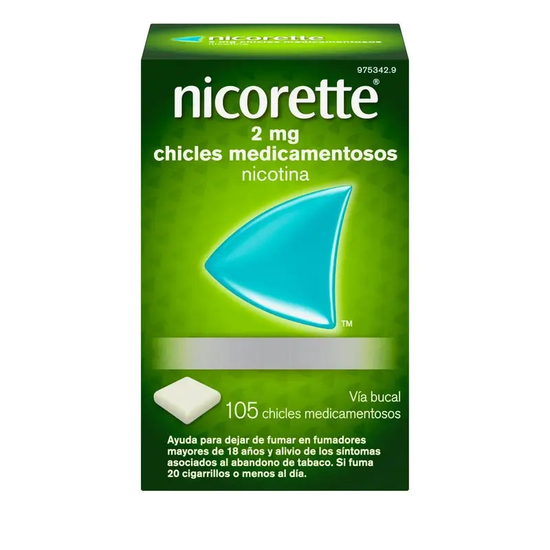 Nicorette 2 mg 105 Kaugummi