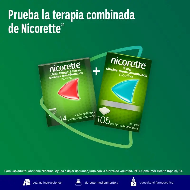 Nicorette 2 mg 105 Kaugummi