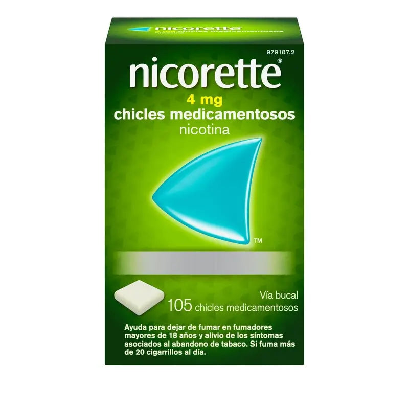 Nicorette 4 mg 105 Kaugummi