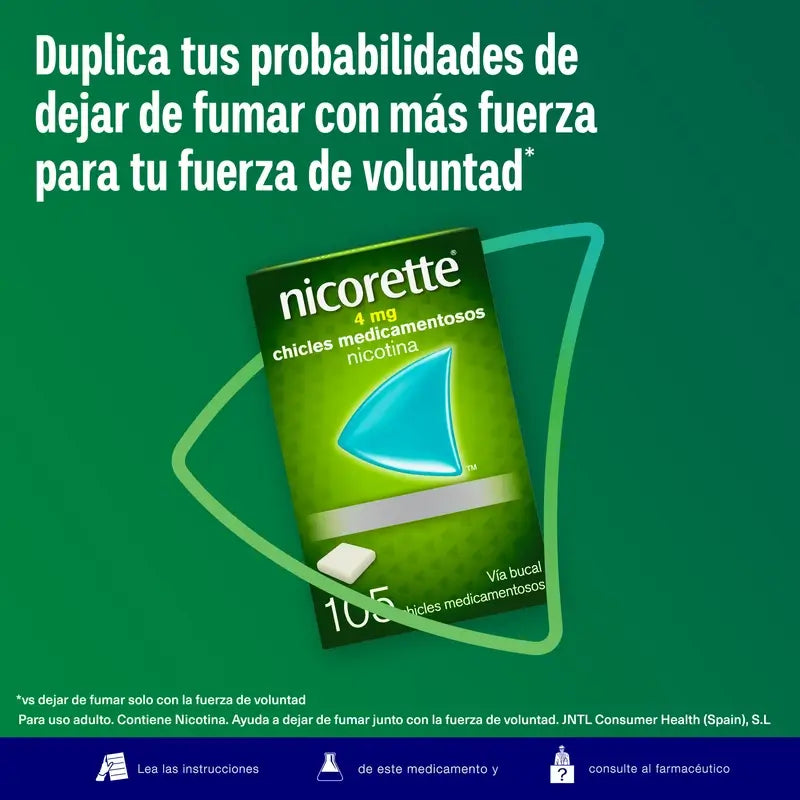 Nicorette 4 mg 105 Kaugummi