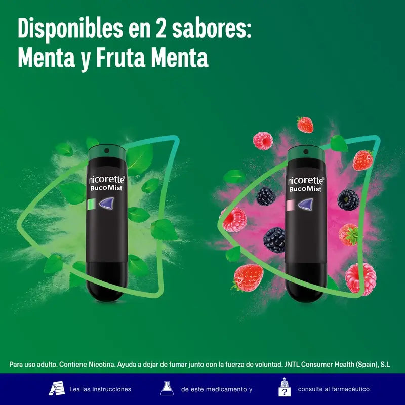 Nicorette® BucoMist 1 mg/Pulp Mundspüllösung Minzfruchtgeschmack