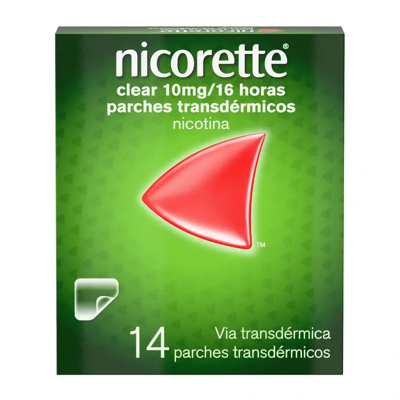 Nicorette® Clear 10mg/16 Stunden 14 Transdermale Pflaster