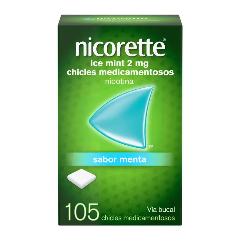 Nicorette Ice Mint 2 mg 105 Kaugummi