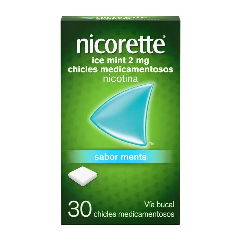 Nicorette Eis-Minze 30 Kaugummi 2 Mg