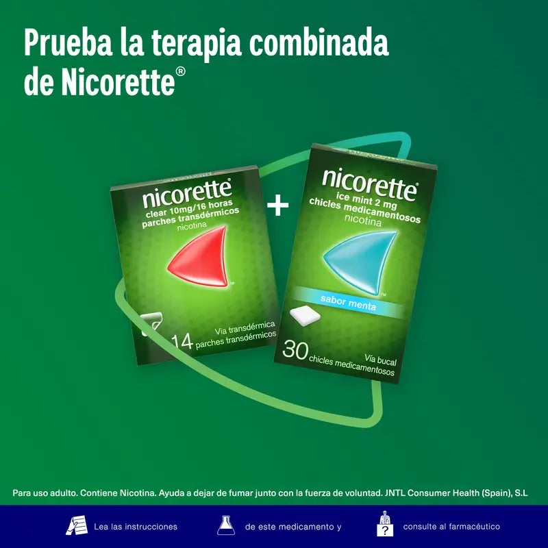 Nicorette Eis-Minze 30 Kaugummi 2 Mg