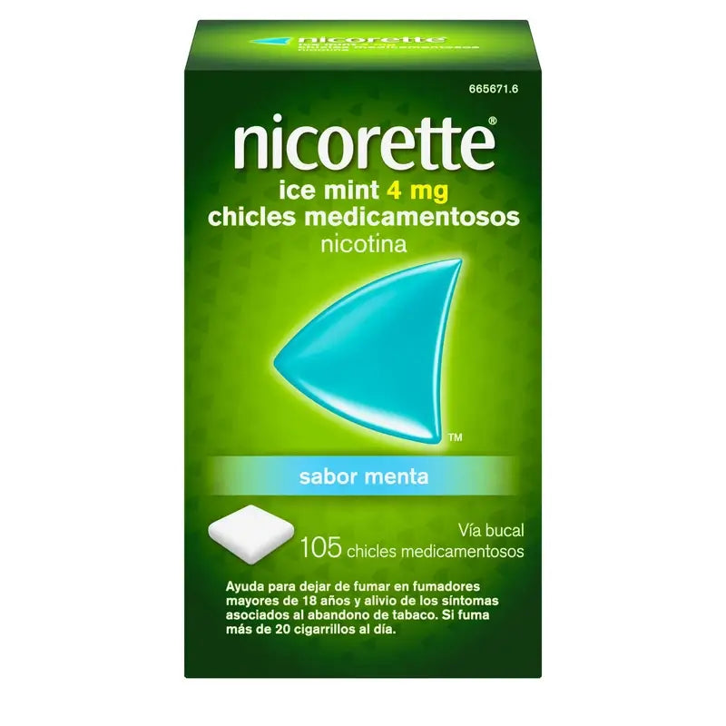 Nicorette Ice Mint 4 mg 105 Kaugummi