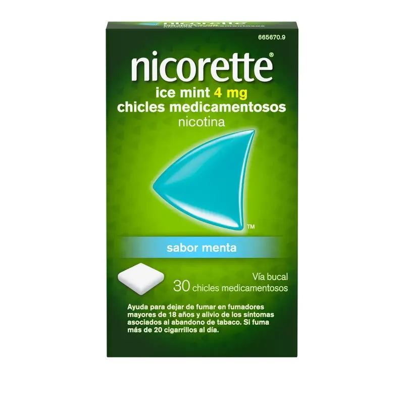 Nicorette Ice Mint 4 mg 30 Kaugummis