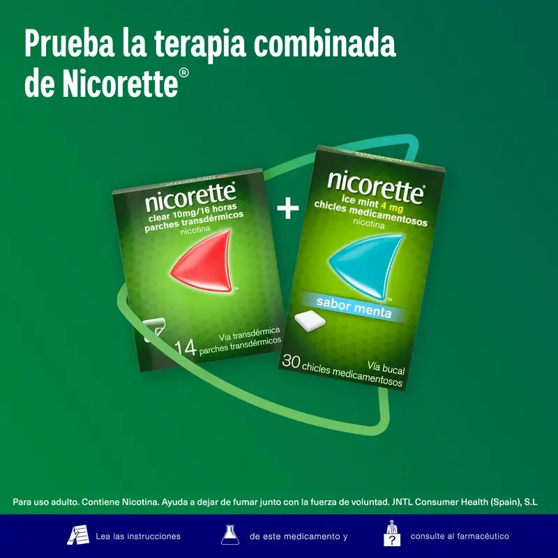 Nicorette Ice Mint 4 mg 30 Kaugummis