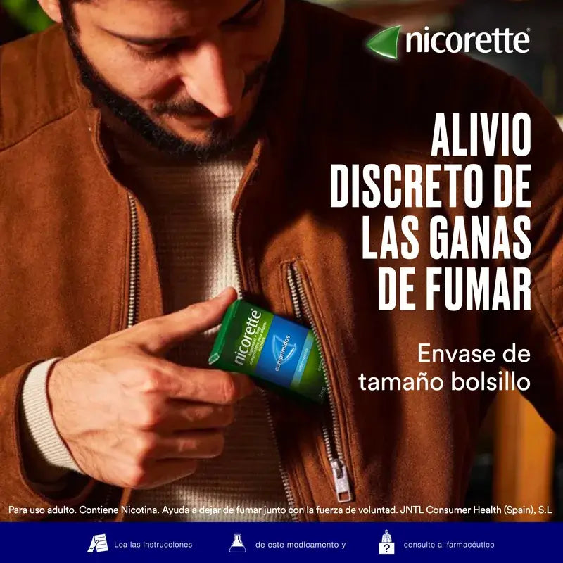 Nicorette® Supermint 2 mg, 40 Tabletten