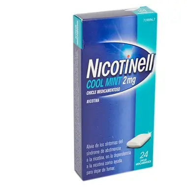 Nicotinell Cool Mint 2 mg 24 Medicated Chewing Gums