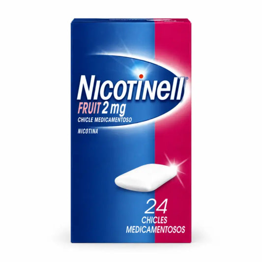 Nicotinell Fruit 2 mg 24 Medizinische Kaugummis