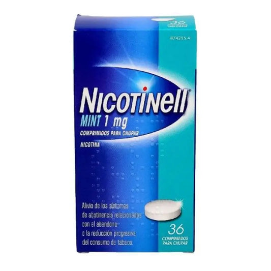 Nicotinell Mint 1 mg, 36 Lutschtabletten, zum Schlucken