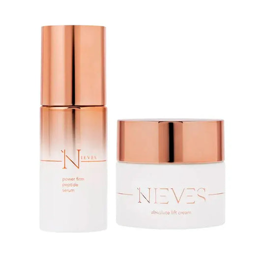 Nieves By Nieves Álvarez Pack Firming Serum Power Firm Peptide, 30 ml + Firming Facial Cream Absolute Lift Cream, 50 ml
