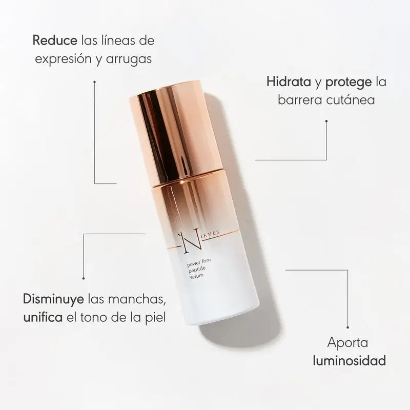 Nieves By Nieves Alvarez Straffendes Serum Power Firm Peptide Serum, 30 ml