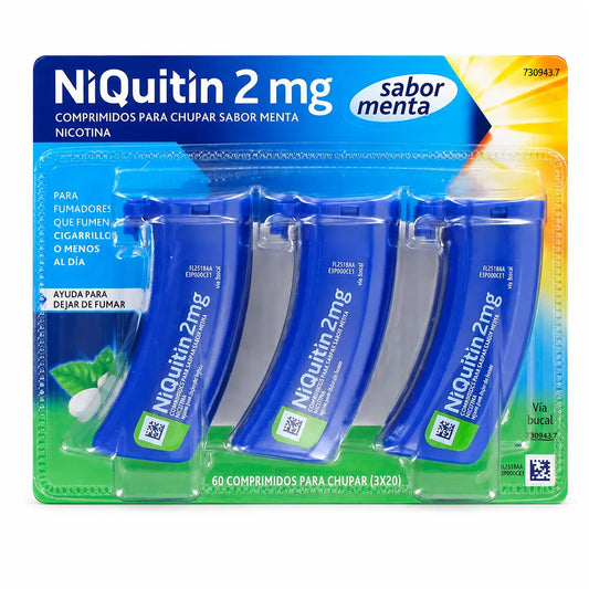 Niquitin 2 mg 60 Minztabletten