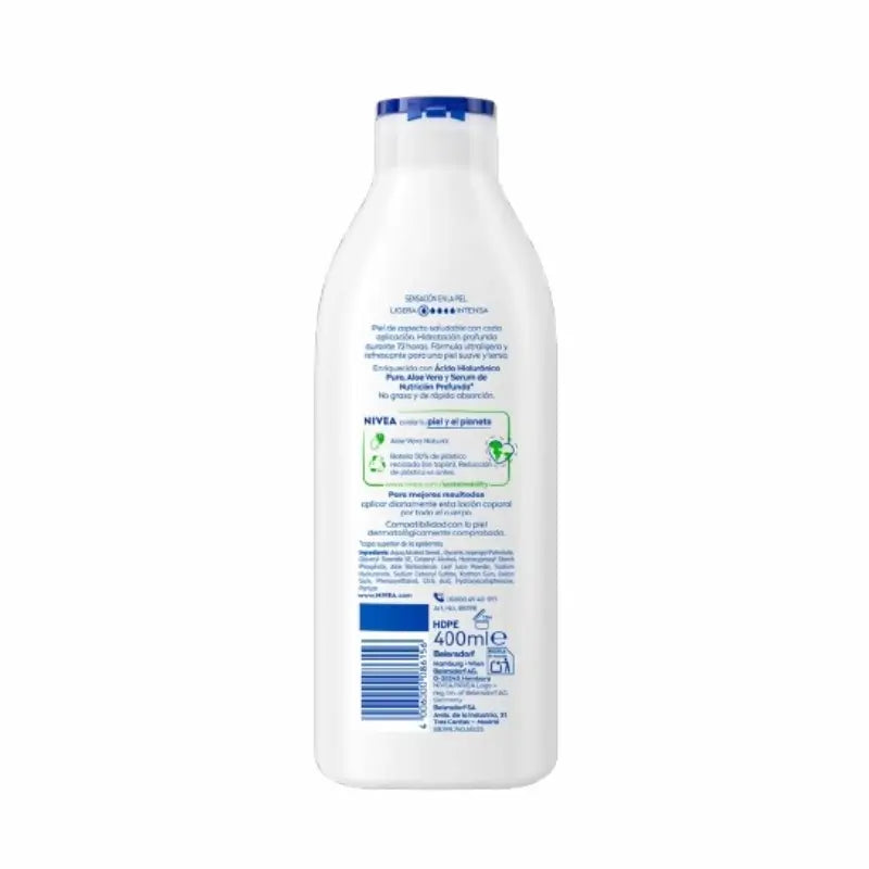 NIVEA Körperlotion Feuchtigkeitslotion & Aloe Vera, 400 ml