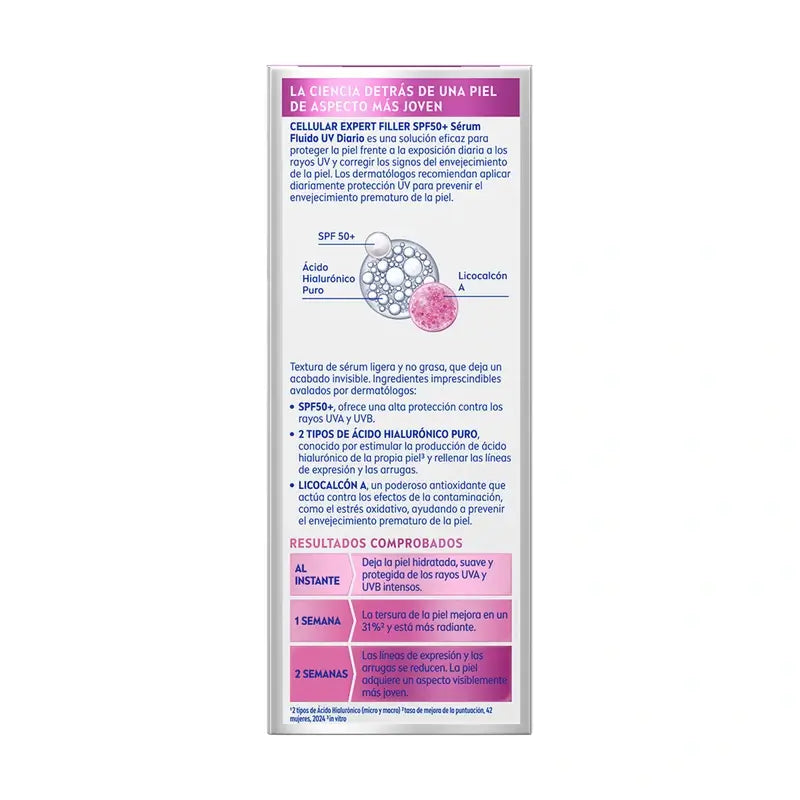 Nivea Cellular Expert Filler Tägliches Uv Fluid Serum Spf50+ 30Ml