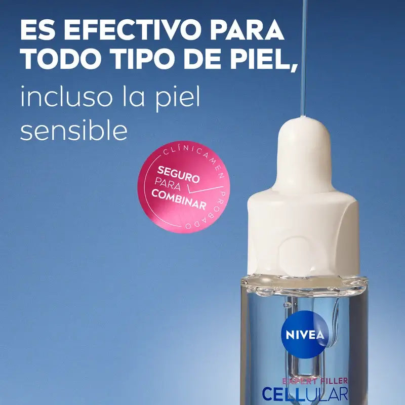 Nivea Cellular Expert Filler Tägliches Uv Fluid Serum Spf50+ 30Ml
