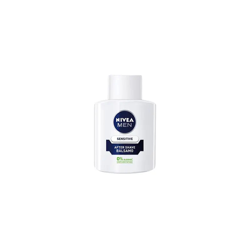 Nivea Men After Shave Sensitive Balsam 0% Alkohol Flasche, 100 ml