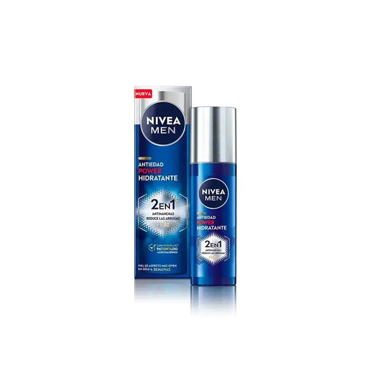 Nivea Men Power Anti-Punkt & Falten Feuchtigkeitscreme 2in1 Fp30, 50 ml