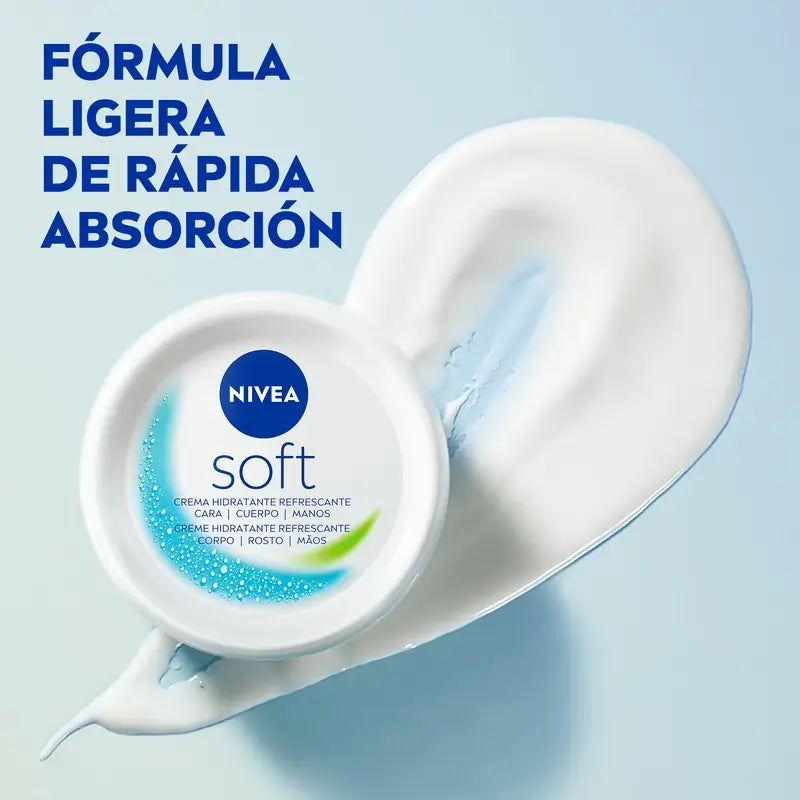 Nivea Soft Mehrzweck-Feuchtigkeitscreme 500Ml