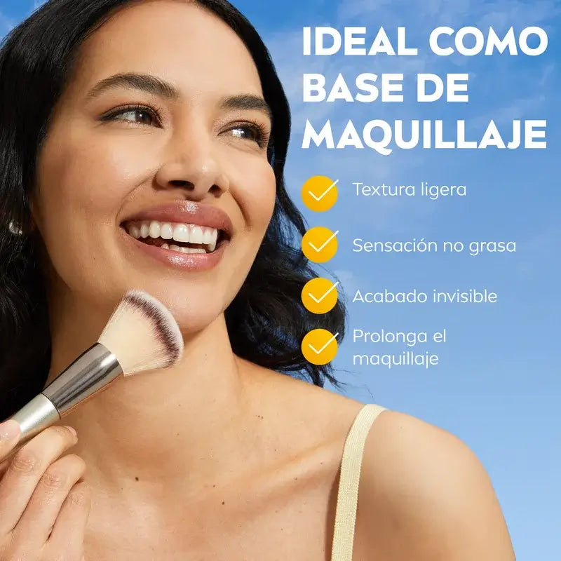 Nivea Sun 2In1 Primer Tägliches Uv Serum Gesichtsschutz Spf50+ 30Ml