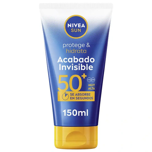 Nivea Sonne schützen & befeuchten Unsichtbares Finish Sonnenlotion Spf50+ 150Ml