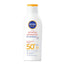 NIVEA Sun SPF50+ Loción Sensitive Antialergias Solares Adultos Piel Sensible, 200 ml
