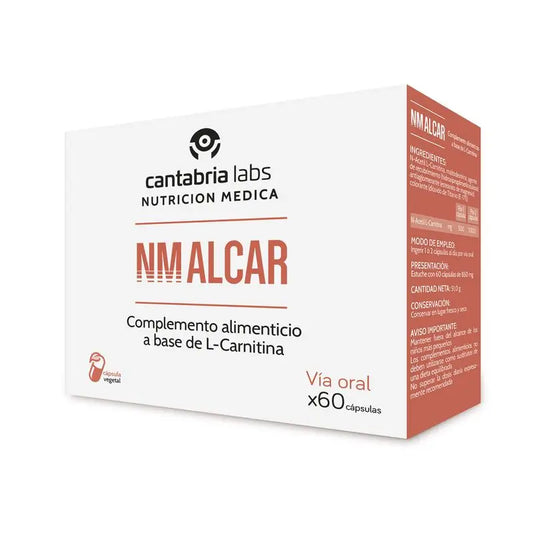 NM Alcar 60 Kapseln, Cantabria Labs Medizinische Ernährung