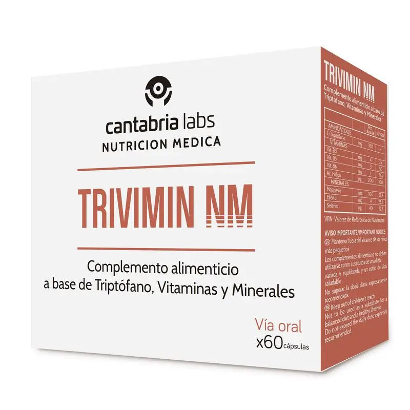 Trivimin NM 60 Kapseln, Cantabria Labs Medizinische Ernährung