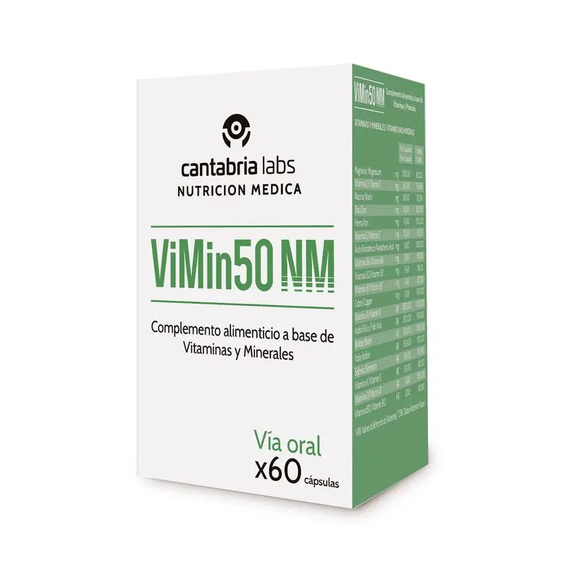 ViMin 50 NM 60 Kapseln, Cantabria Labs Medizinische Ernährung