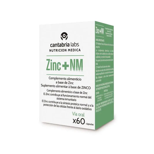 Zink + NM 60 Kapseln, Cantabria Labs Medizinische Ernährung
