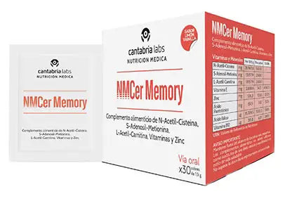Nmcer Memory 30 Sachets, Cantabria Labs Medical Nutrition